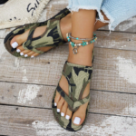 Army Green Sandals SA06